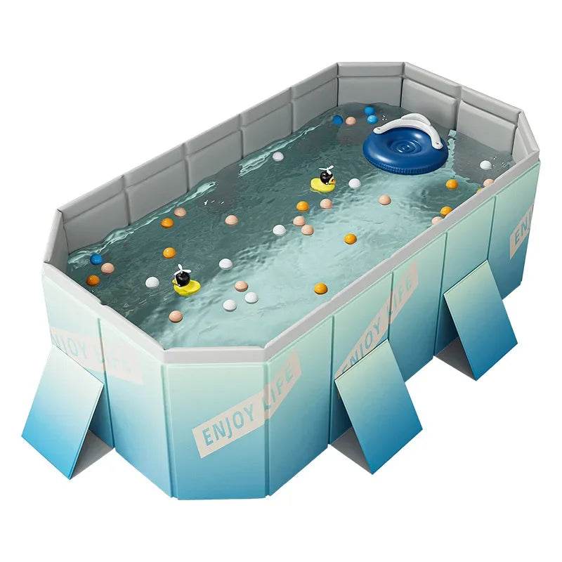 4M Non-Inflatable Swimming Pool for Outdoor Family Fun - ToylandEU