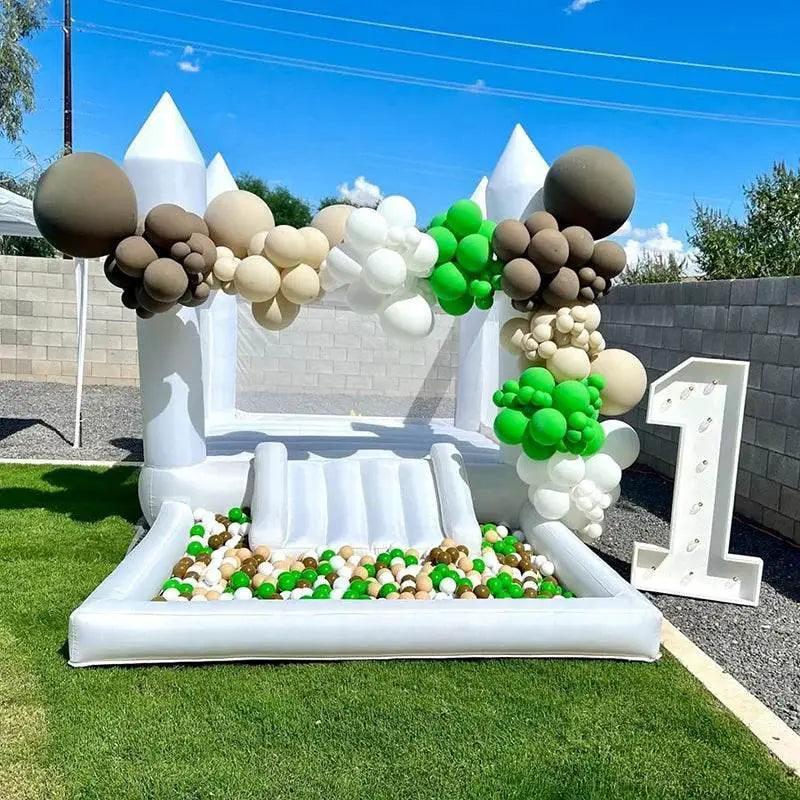  4M Oxford Bounce House With Ball Pool Slide For Kids -  ToylandEU™