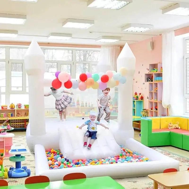  4M Oxford Bounce House With Ball Pool Slide For Kids -  ToylandEU™