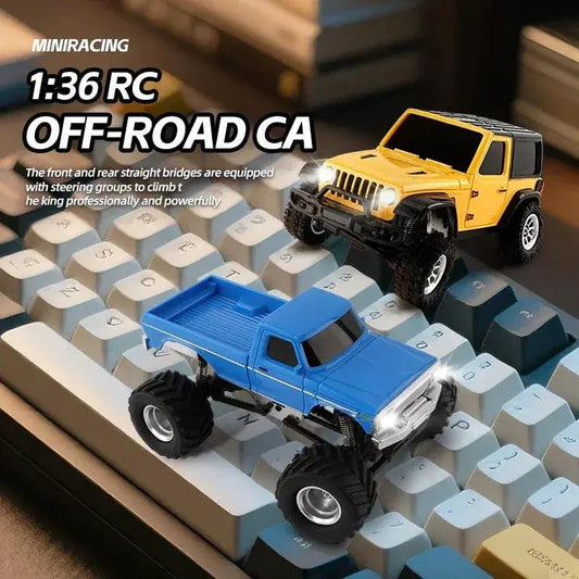  4WD Mini RC Crawler Car Remote Control Light System -  ToylandEU™