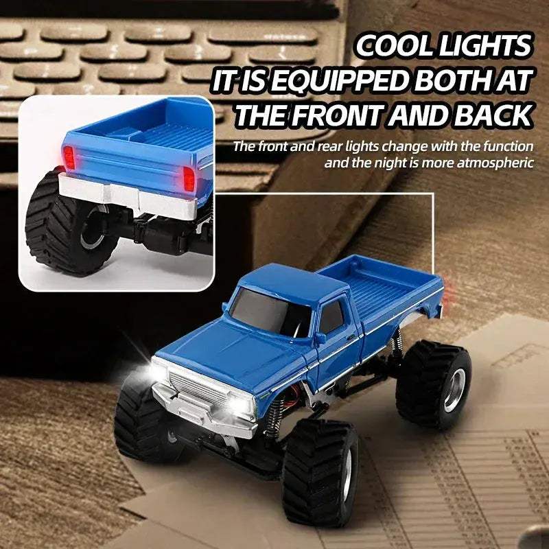 4WD Mini RC Crawler Car With Light System Remote Control - ToylandEU