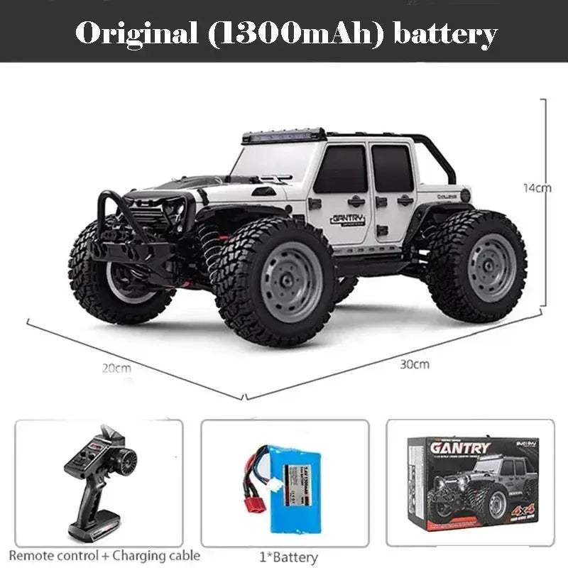4WD RC Car Off Road Brushless High Speed All Terrain - ToylandEU