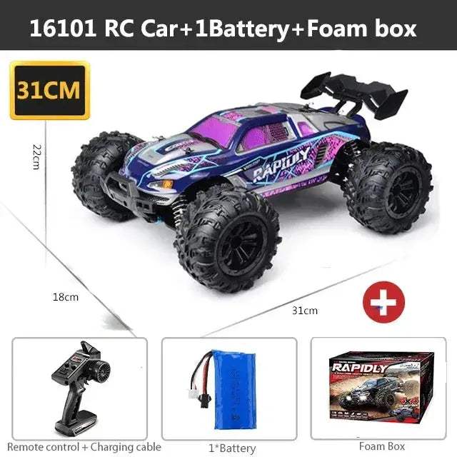 4WD RC Car Off Road Brushless High Speed All Terrain - ToylandEU