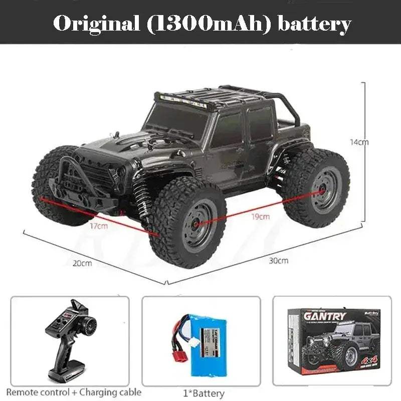 4WD RC Car Off Road Brushless High Speed All Terrain - ToylandEU