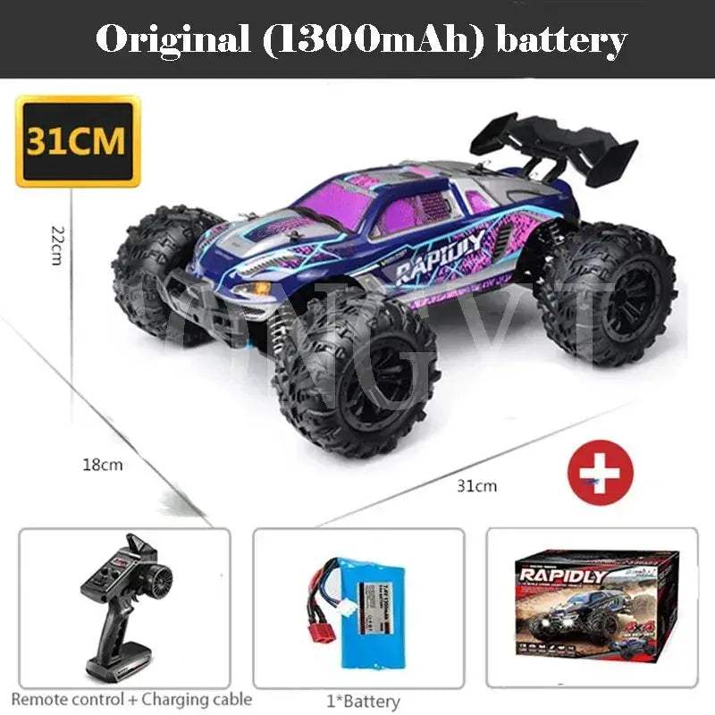 4WD RC Car Off Road Brushless High Speed All Terrain - ToylandEU