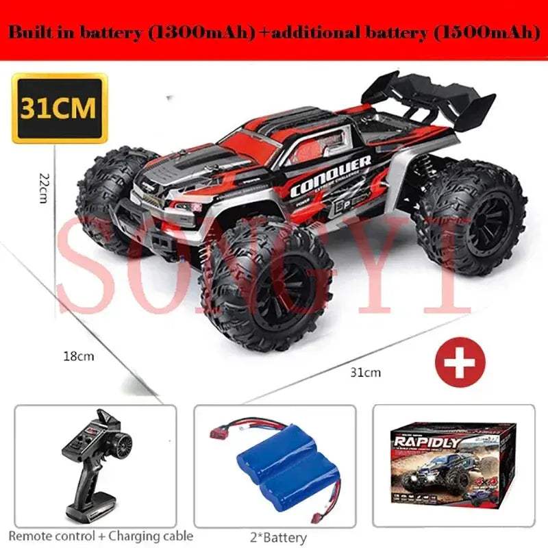 4WD RC Car Off Road Brushless High Speed All Terrain - ToylandEU