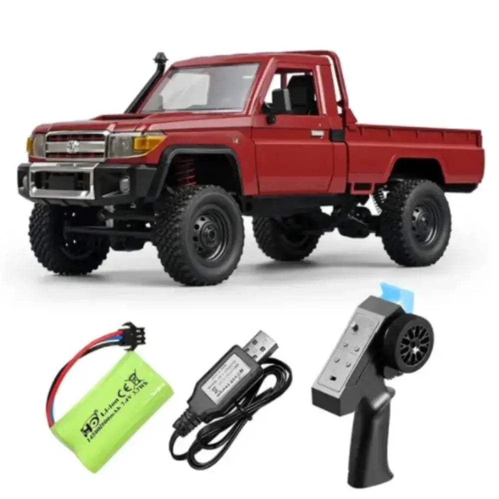 4WD RC Off Road Climbing Car With Bright LED Lights - ToylandEU