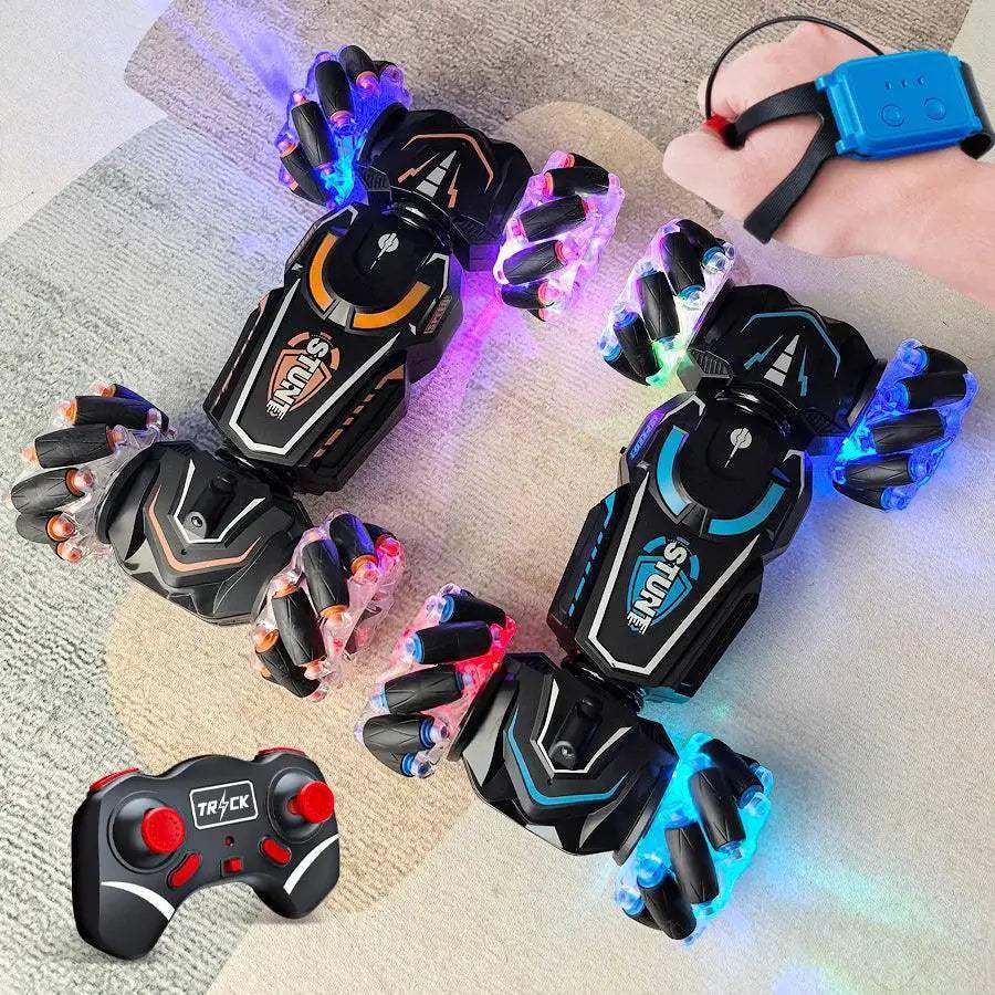 4WD RC Stunt Car With Rotation Drift And Sound Light - ToylandEU