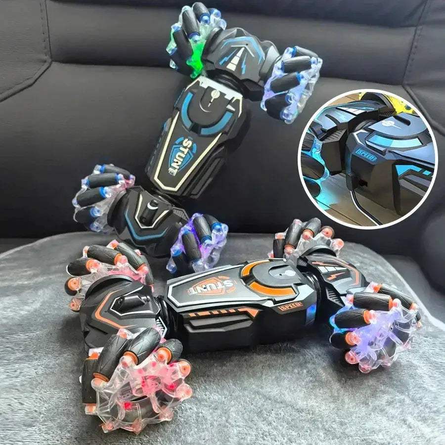4WD RC Stunt Car With Rotation Drift And Sound Light - ToylandEU
