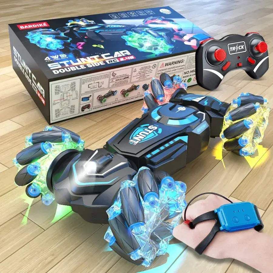 4WD RC Stunt Car With Rotation Drift And Sound Light - ToylandEU