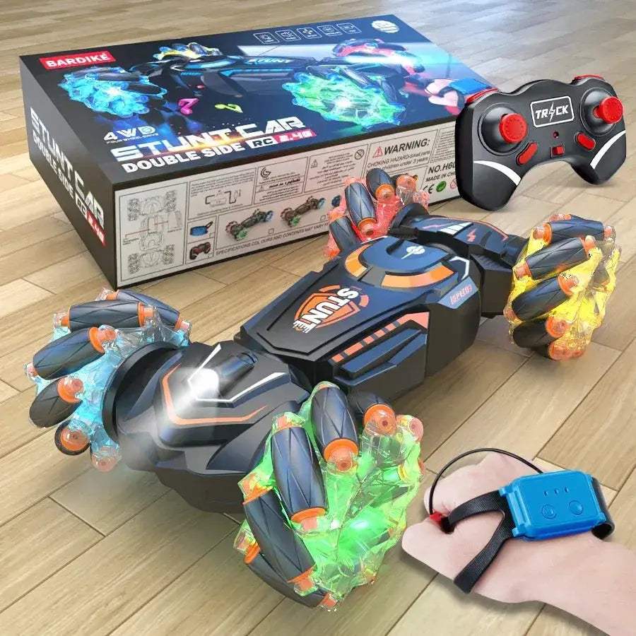 4WD RC Stunt Car With Rotation Drift And Sound Light - ToylandEU