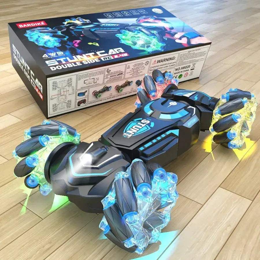 4WD RC Stunt Car With Rotation Drift And Sound Light - ToylandEU