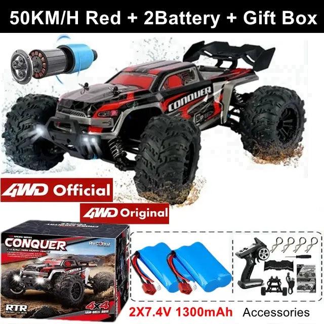  4X4 Off Road RC Car 1 16 High Speed Brushless Drift -  ToylandEU™