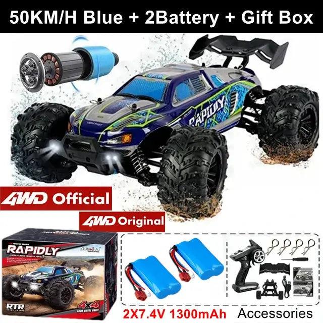  4X4 Off Road RC Car 1 16 High Speed Brushless Drift -  ToylandEU™