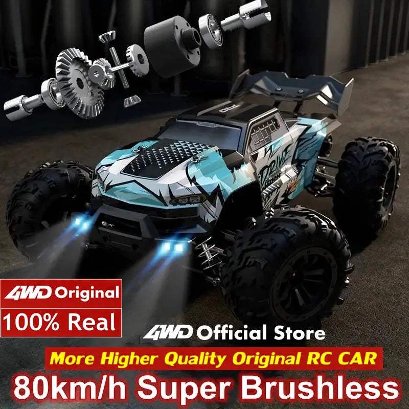  4X4 Off Road RC Car 1 16 High Speed Brushless Drift -  ToylandEU™