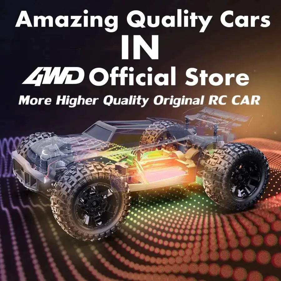  4X4 Off Road RC Car 1 16 High Speed Brushless Drift -  ToylandEU™