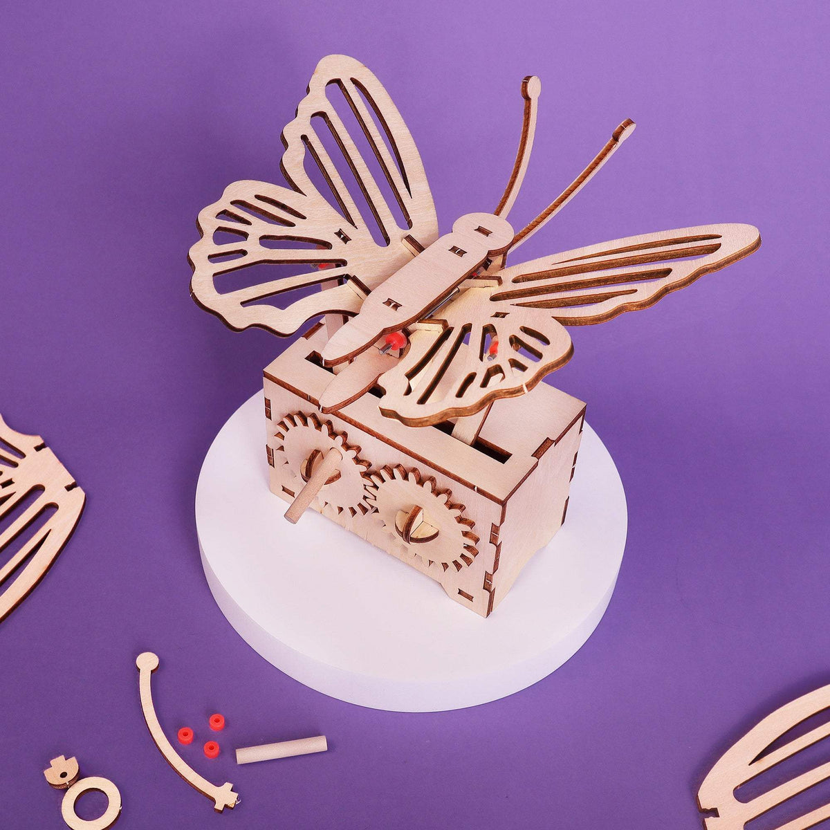 DIY STEM Engineering Kit | Butterfly Build Project | Gear Mechanism | Ages 8+