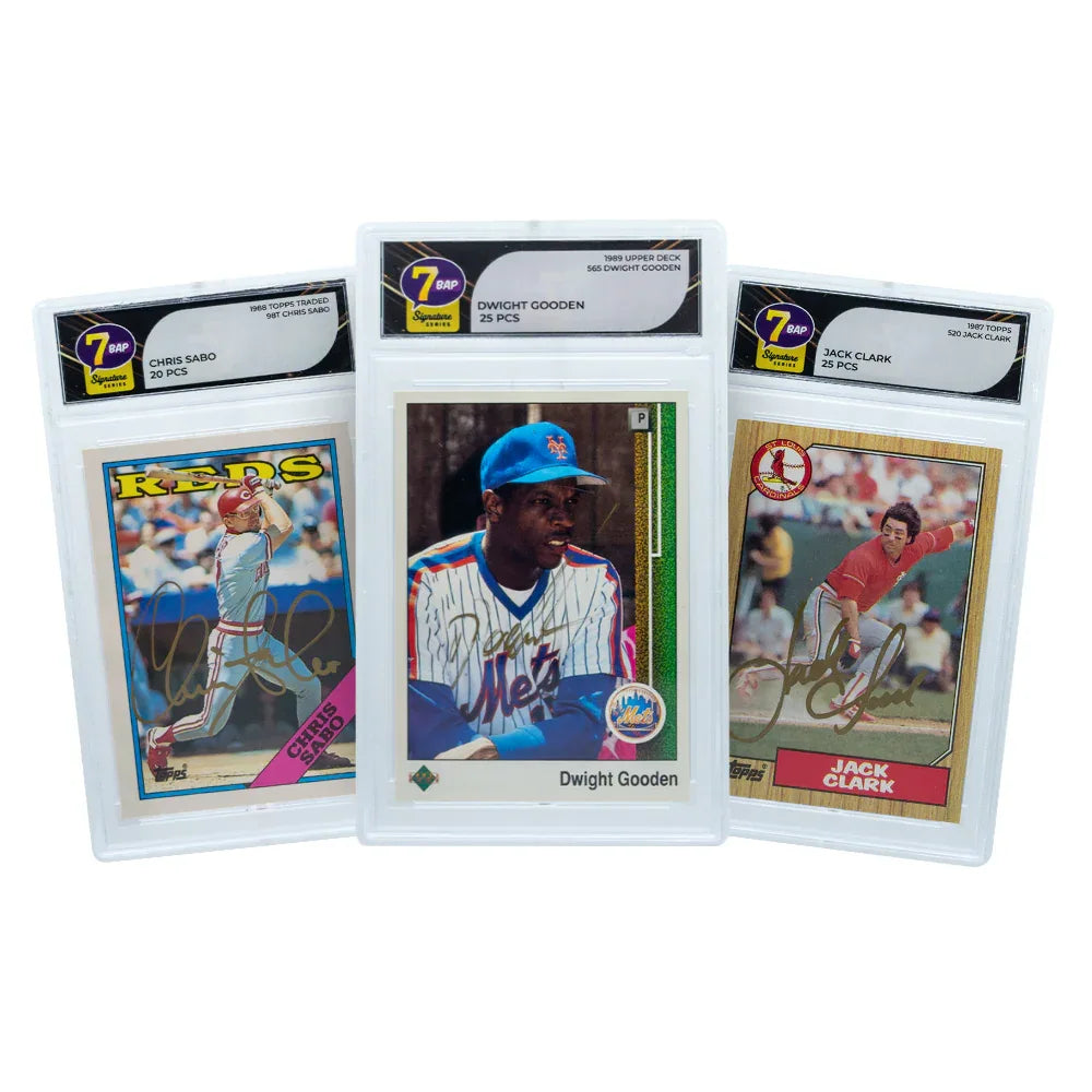 Autographed Baseball Cards Signature Series Legends Collection