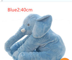 Elephant Baby Sleep Comfort Pillow with Blanket and PP Cotton Stuffing Toyland EU