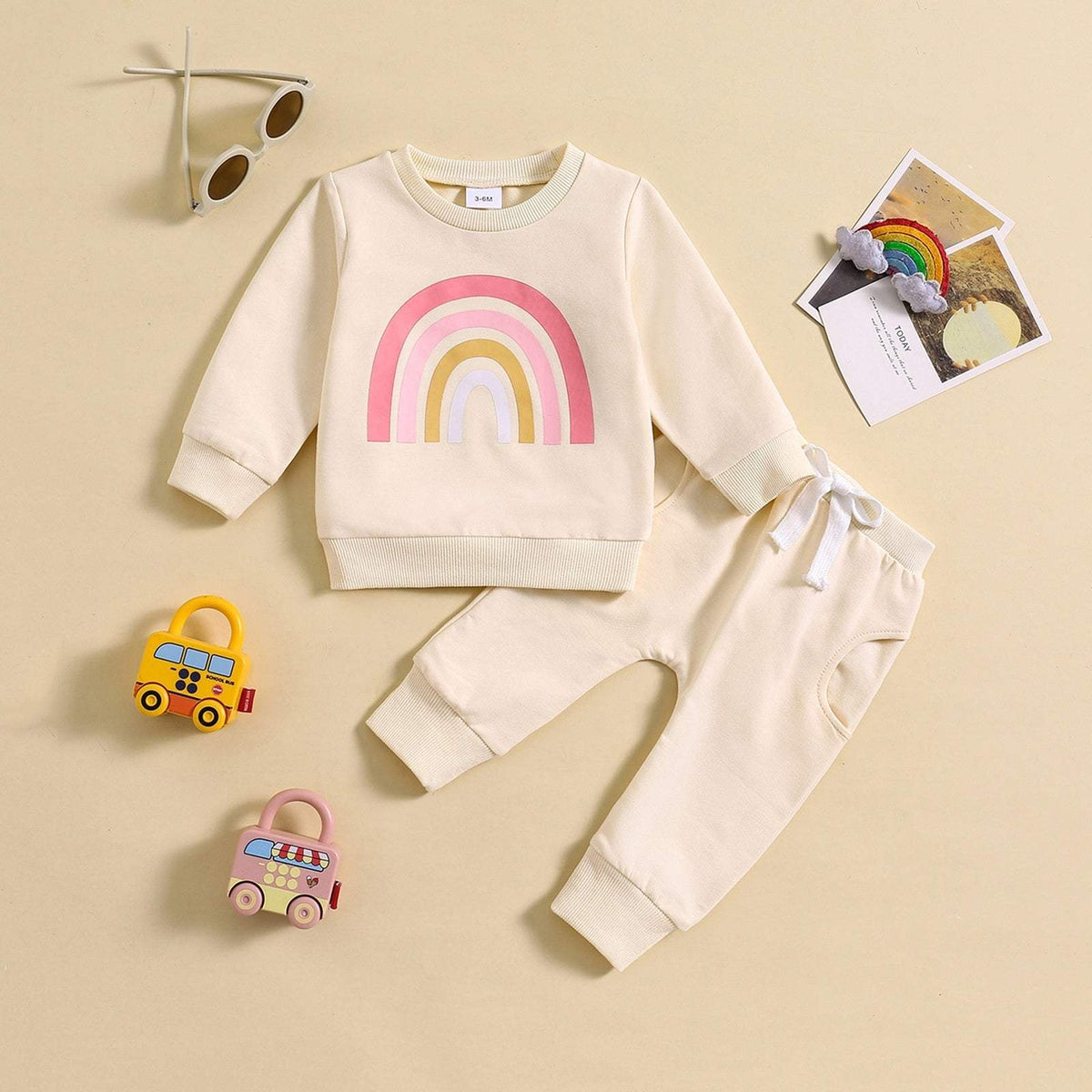 Girls' Long-Sleeve Sweater Suit | Ages 0-3