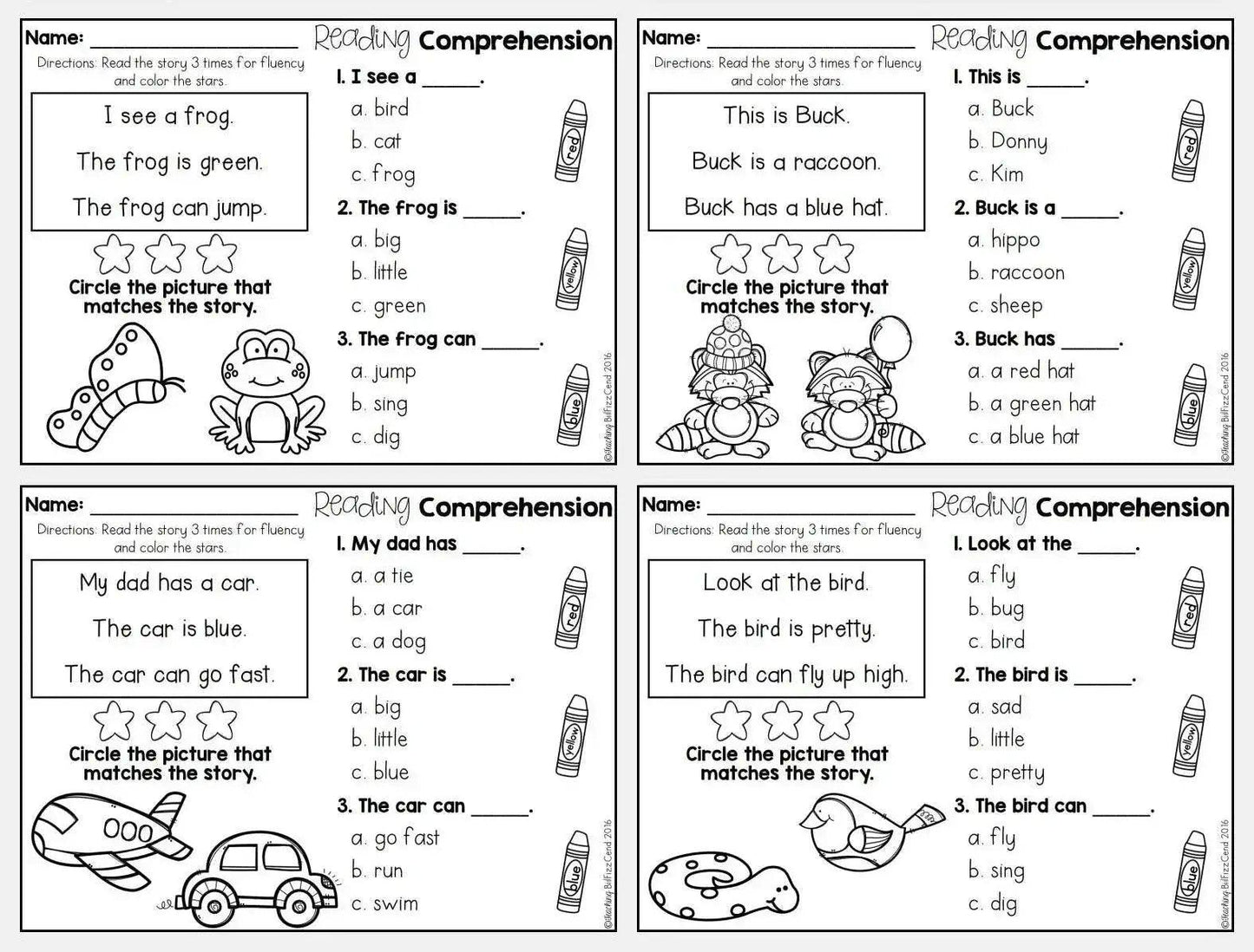 4books/set Phonics Reading Comprehension Passages Practice Phonics Skill Learning Classroom for Kid -  ToylandEU™