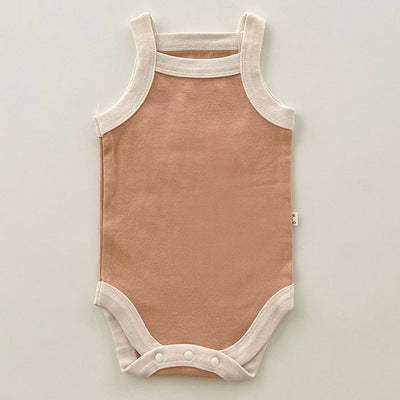 Newborn Cotton Sleeveless Vest Jumpsuit | Baby & Children's One-Pieces