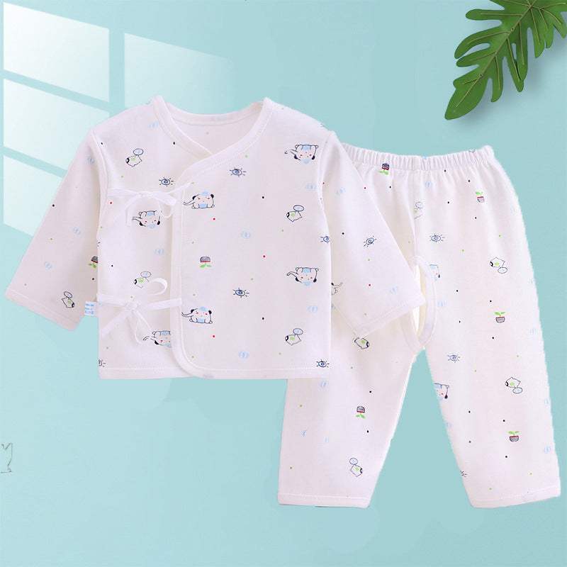 Baby Monk-Style Postpartum Outfit Set | Cotton | Baby & Children's Outfits