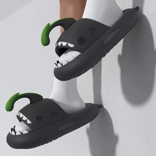 4cm Thick Sole Glow Slippers For Women Men Indoor Slides - ToylandEU