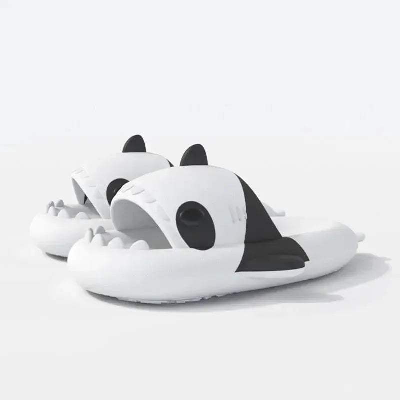 4cm Thick Sole Glow Slippers For Women Men Indoor Slides - ToylandEU