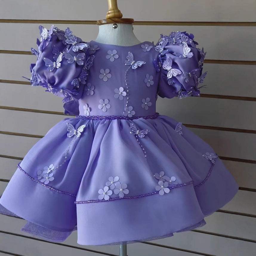 Girls' Birthday Evening Dress | Piano Performance Costume