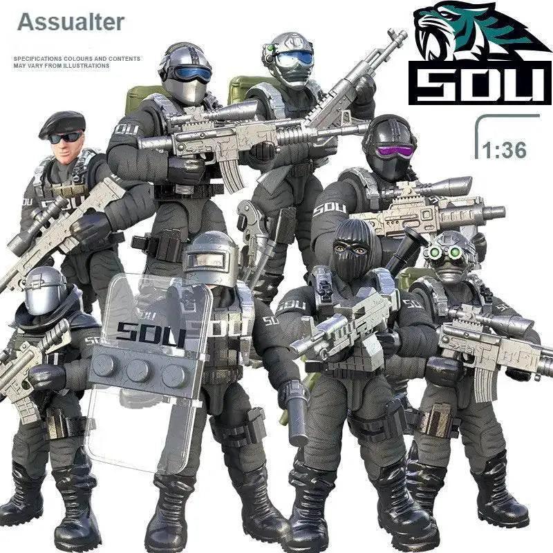  4pcs WW2 Eagle Special Forces Military Action Figures Bricks -  ToylandEU™