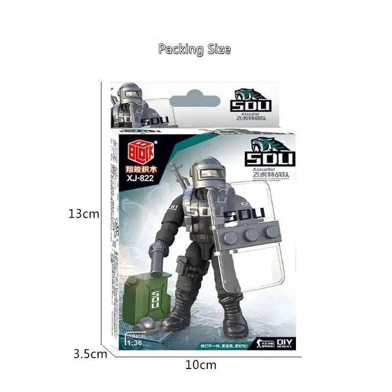  4pcs WW2 Eagle Special Forces Military Action Figures Bricks -  ToylandEU™