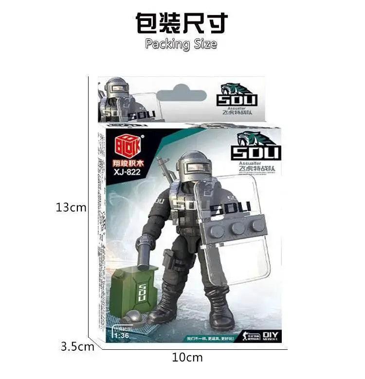  4pcs WW2 Eagle Special Forces Military Action Figures Bricks -  ToylandEU™