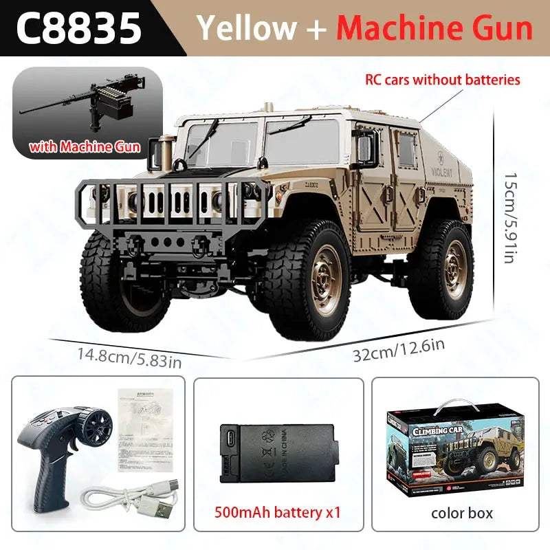  4x4 RC Car Remote Control All Terrain Jeep Performance -  ToylandEU™