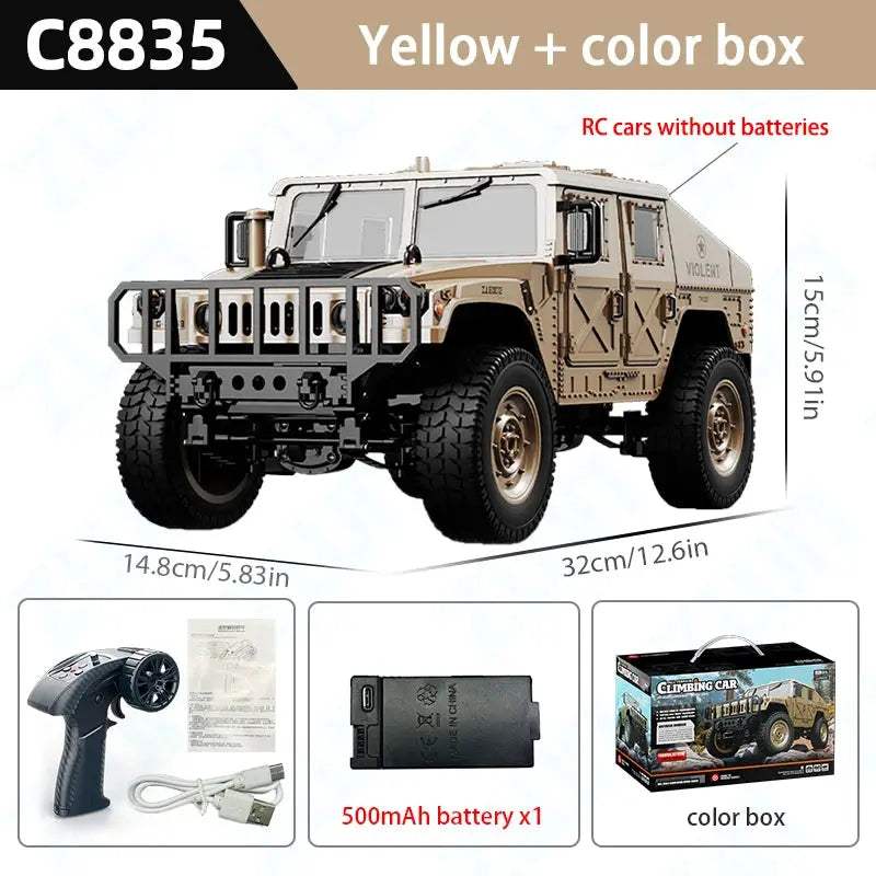  4x4 RC Car Remote Control All Terrain Jeep Performance -  ToylandEU™