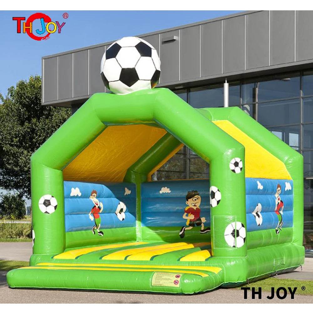 4x4m Red Bounce House Inflatable Bouncy Castle Outdoor Cheap - ToylandEU