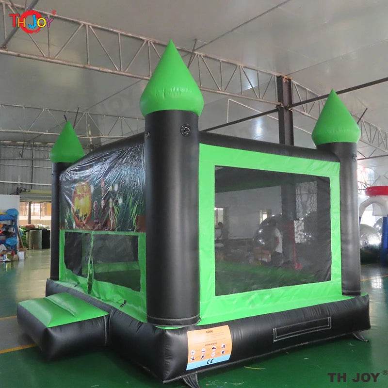 4x4m Red Bounce House Inflatable Bouncy Castle Outdoor Cheap - ToylandEU