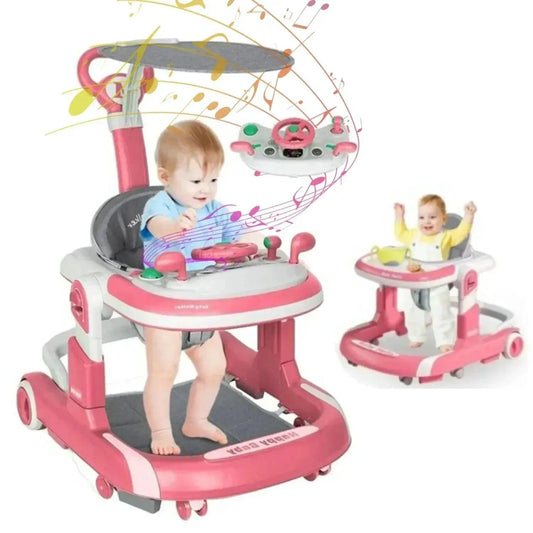  5 In 1 Infant Walker Anti Roll Over Educational Toy -  ToylandEU™