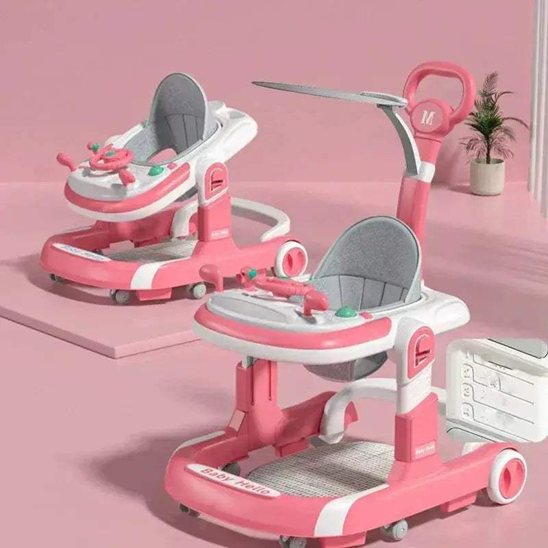 5 In 1 Infant Walker Anti Roll Over Educational Toy - ToylandEU