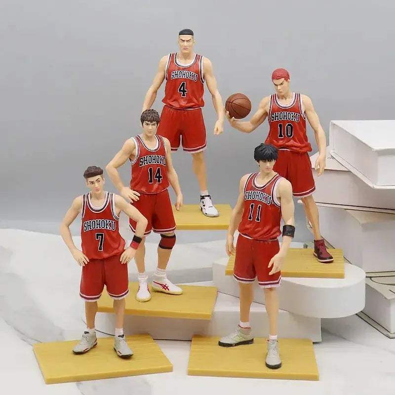 Slam Dunk Action Figures Premium Bundle 5 Pieces PVC 17cm - ToylandEU