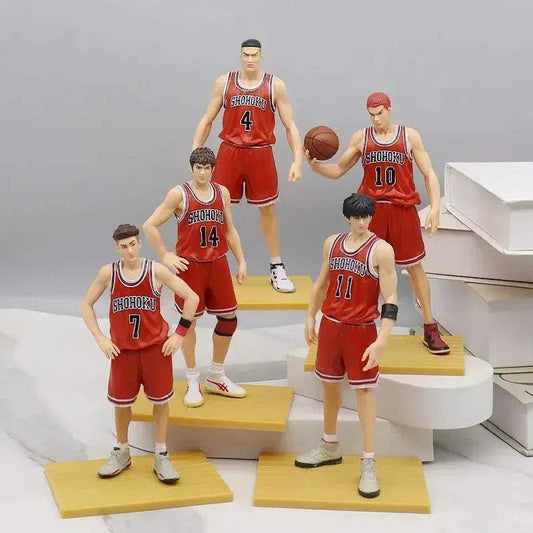 Slam Dunk Action Figures Premium Bundle 5 Pieces PVC 17cm - ToylandEU