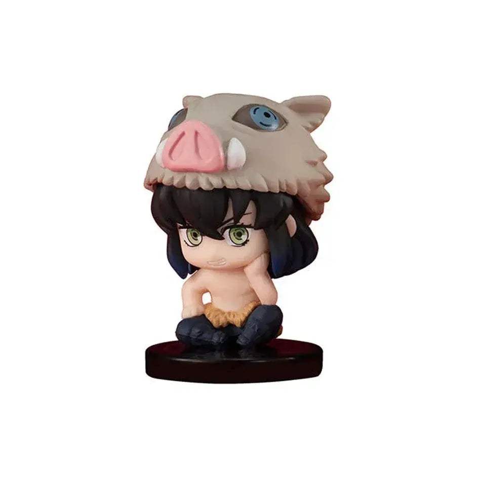 5 Pcs Set Chibi Mini Figurines, Kawaii Demon Slayers Tanjiro Nidouzi Inosuke Zenitsu Anime Figures 5 CM - ToylandEU
