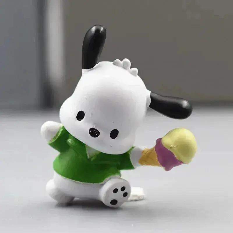 Sanrio Danshi Five Piece Figure Set Pochacco Melody Kawaii - ToylandEU