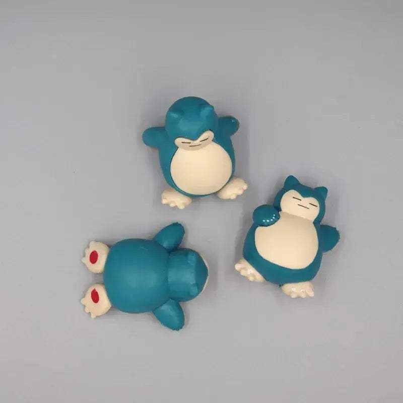 Snorlax Cake Toppers Set For Pokemon Fans Cute Mini Figures - ToylandEU