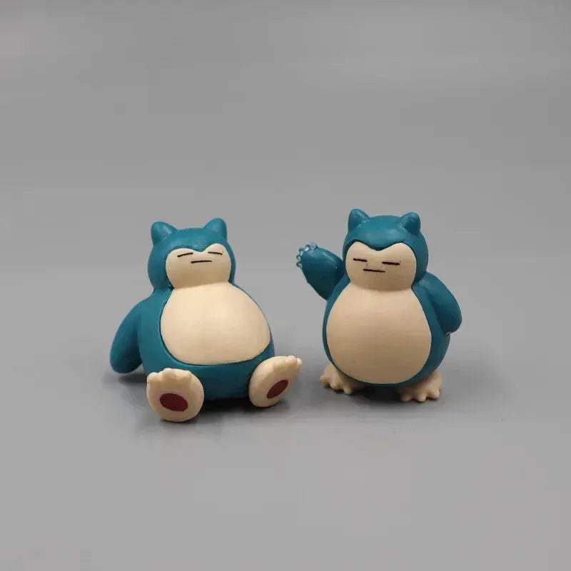 Snorlax Cake Toppers Set For Pokemon Fans Cute Mini Figures - ToylandEU