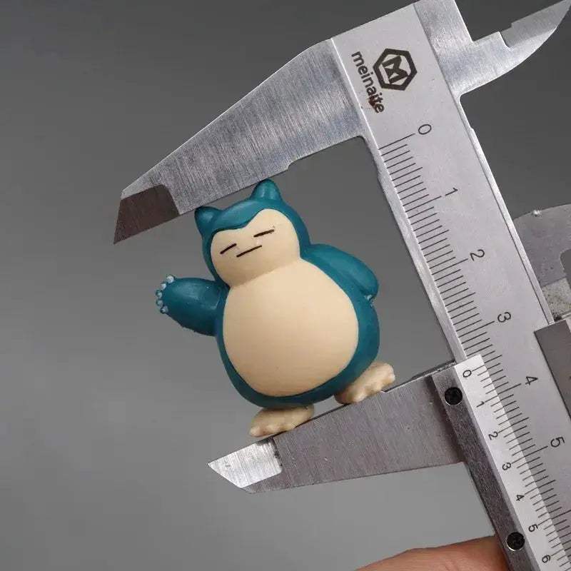 Snorlax Cake Toppers Set For Pokemon Fans Cute Mini Figures - ToylandEU