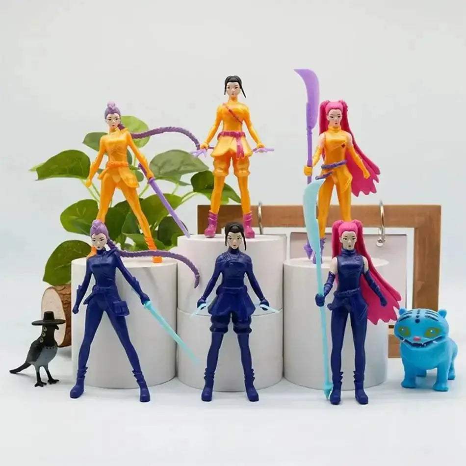5 Piece Kpop Demon Hunters Action Figure Set For Collectors - ToylandEU
