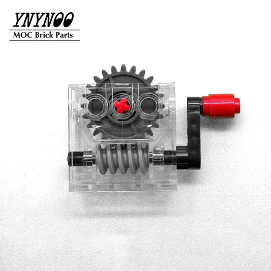 5 Sets/Lot High-Tech Parts 2x4x3 1/3 Gearbox 6588 / 32239 Technical Worm Gears 4716 Brick Parts Set Assembles Particles Toys - ToylandEU