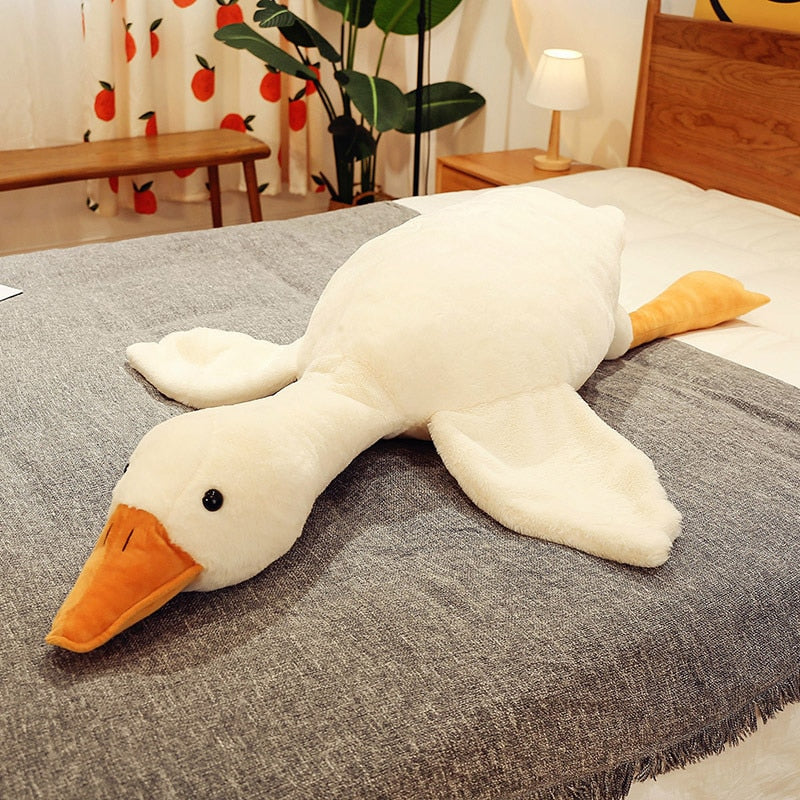 Giant White Duck Plush Stuffed Animal for All Ages - ToylandEU