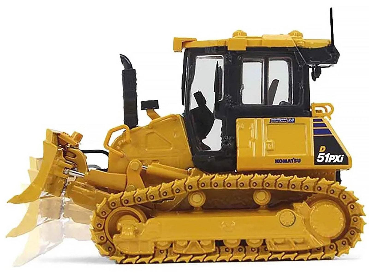 Komatsu D51PXi-24 Dozer with Hitch | 1/50 Diecast Construction Model | First Gear | Collector Quality